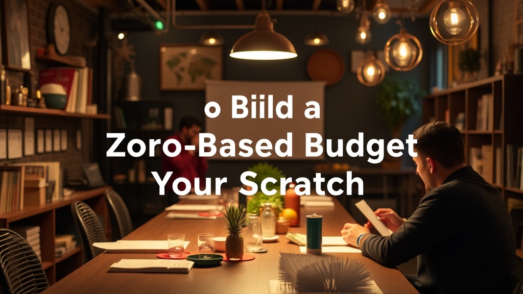 Build a Zero-Based Budget from Scratch
