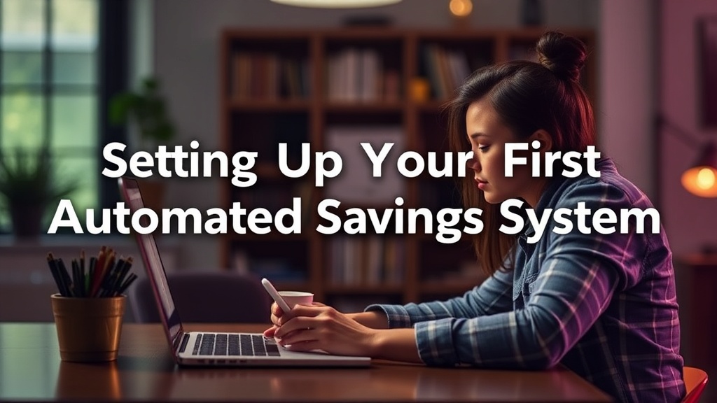 Setting Up Your First Automated Savings System