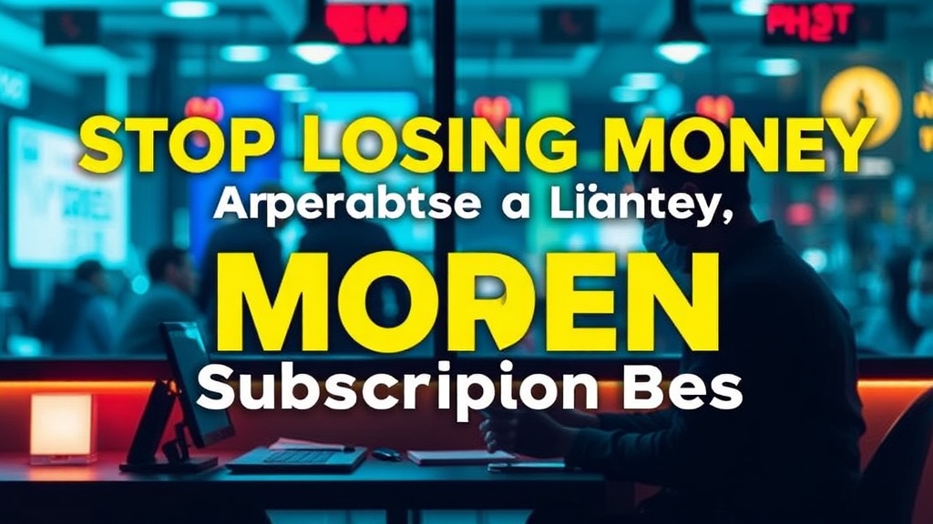 Stop Losing Money to Hidden Subscription Fees