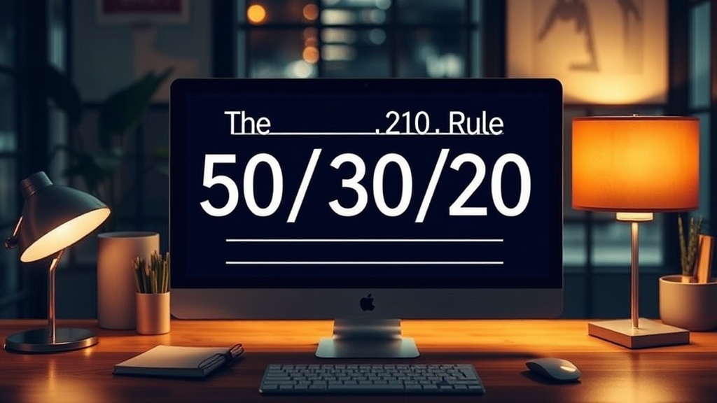 The 50/30/20 Rule: A Simple Budgeting Framework That Actually Works