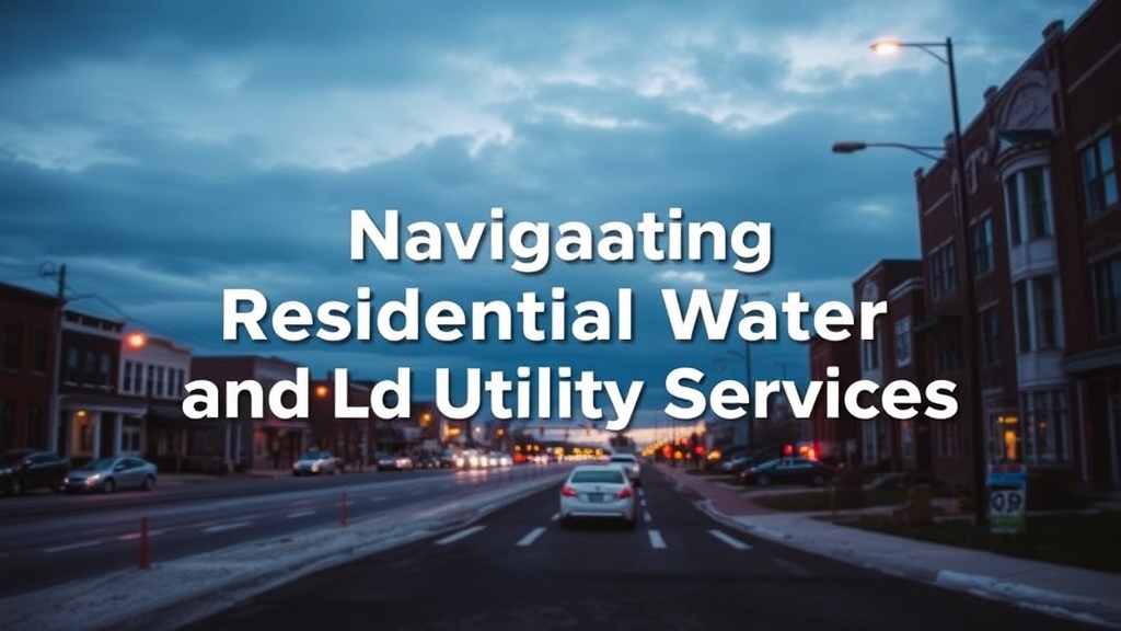 Navigating Moose Jaw Residential Water and Utility Services