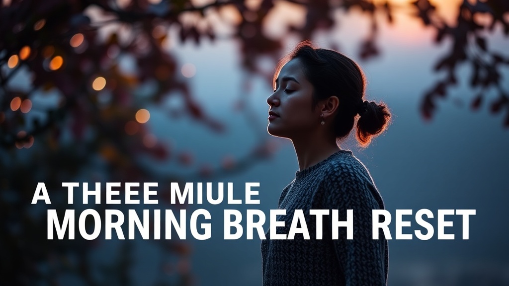 A Three Minute Morning Breath Reset