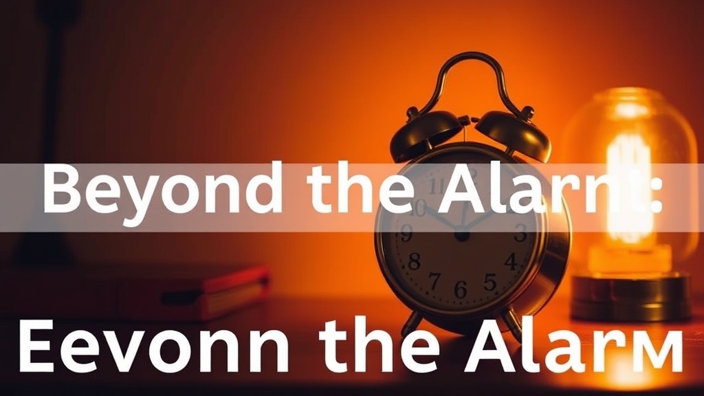 Beyond the Alarm: Everyday Practices for a More Intentional Start