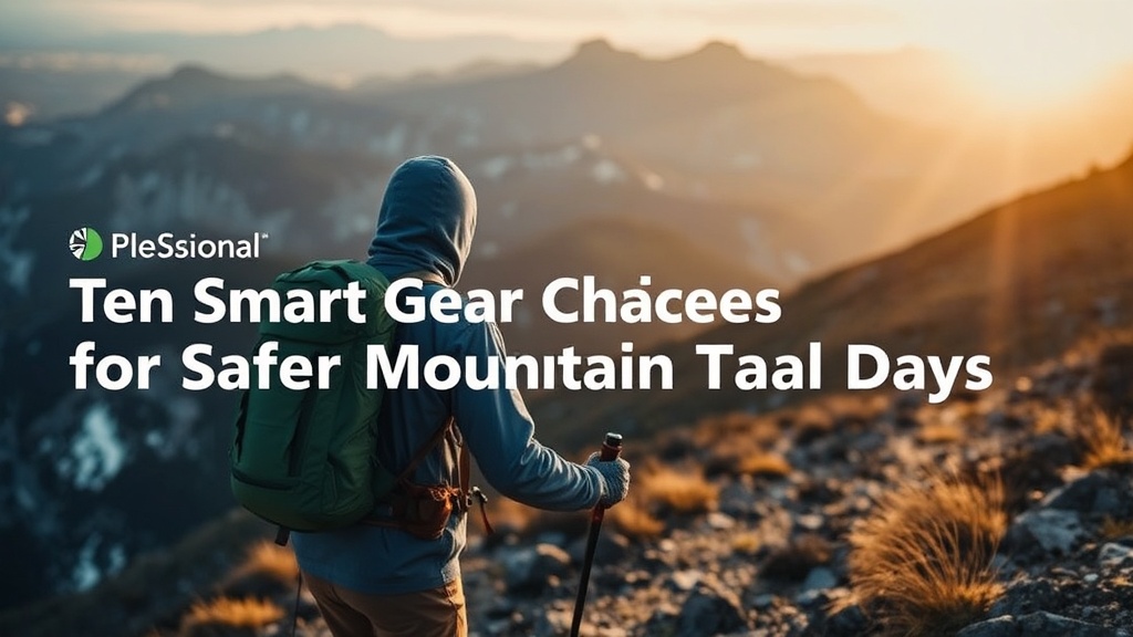 Beyond the Basics: Ten Smart Gear Choices for Safer Mountain Trail Days