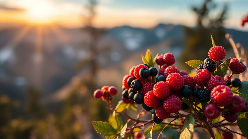Savoring Wild Berries and Foraged Flavors in the High Sierras