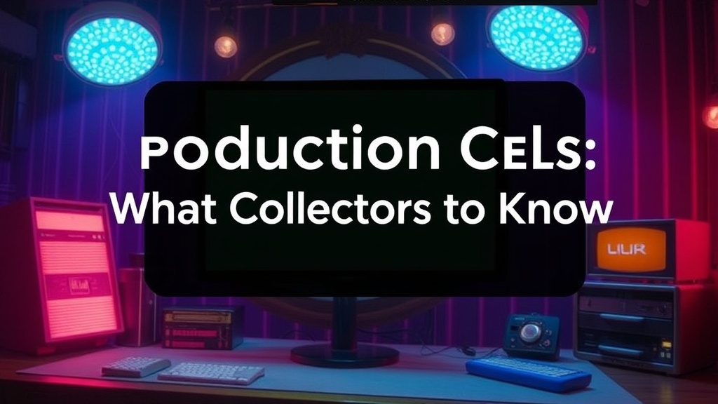 Identifying Production Cels: What Collectors Need to Know