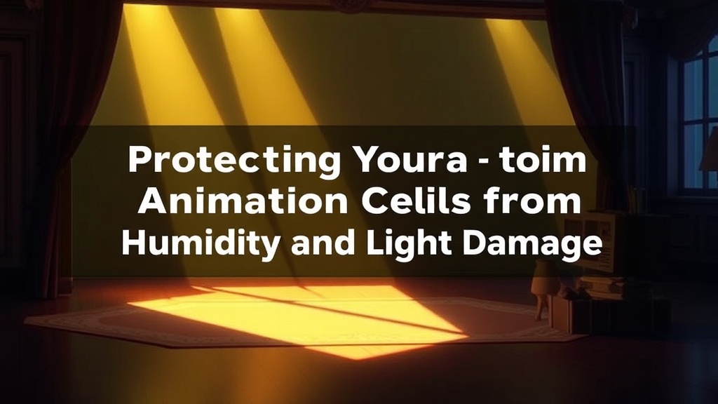 Protecting Your Animation Cels from Humidity and Light Damage