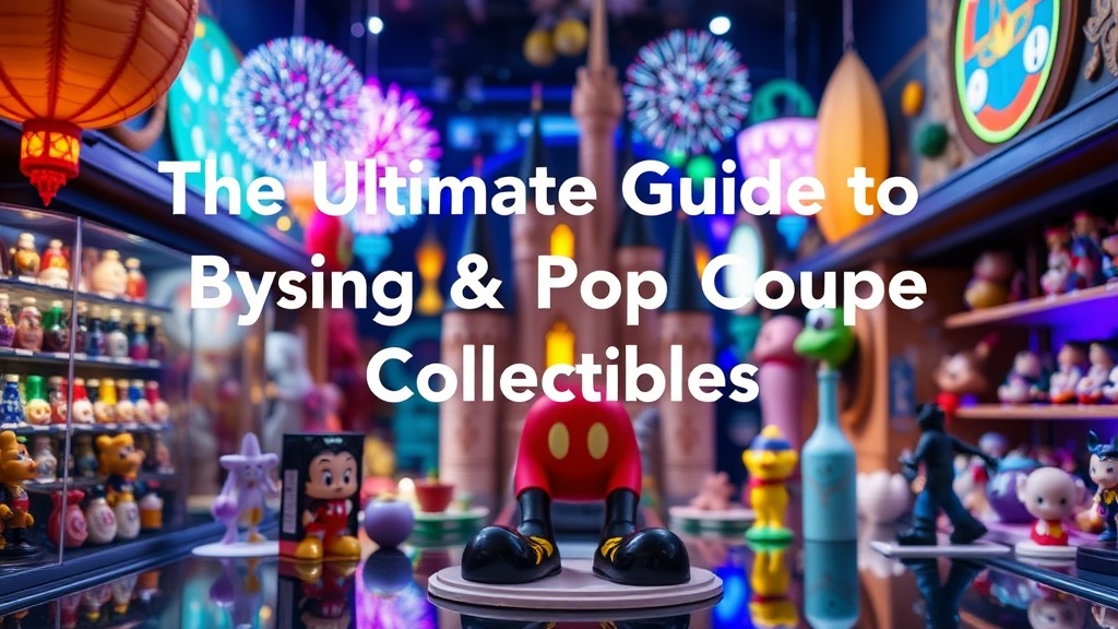 The Ultimate Guide to Buying Disney & Pop Culture Collectibles: Tips and Insights for New and Experienced Collectors