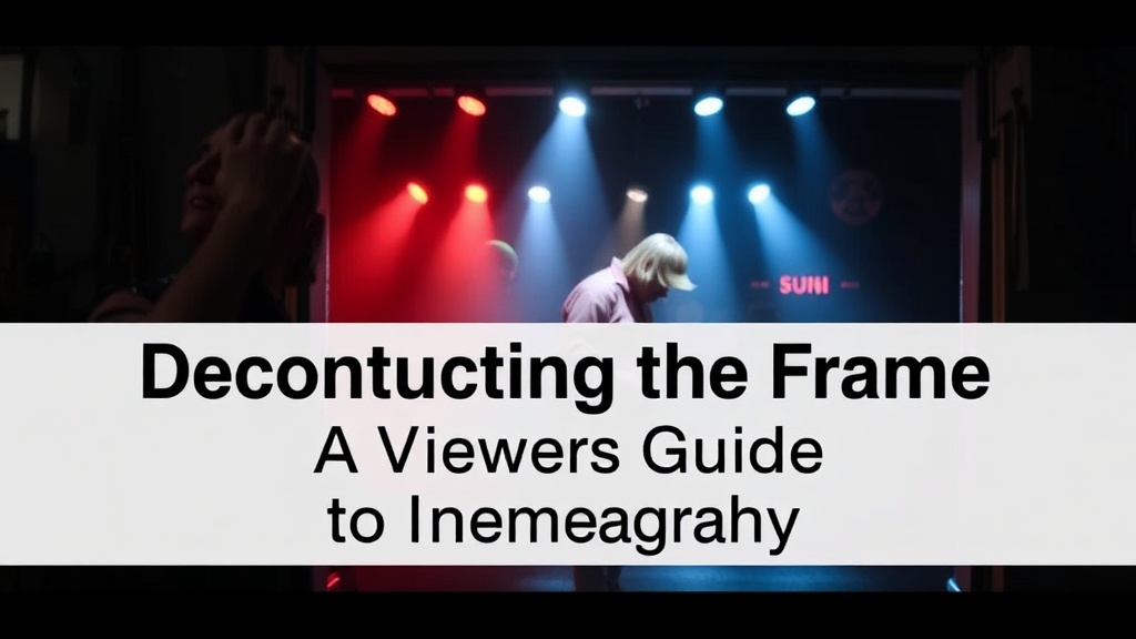 Deconstructing the Frame: A Viewer's Guide to Cinematography