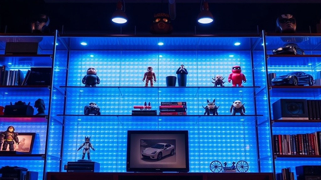 Choosing the Best Lighting for Your Collector Shelves