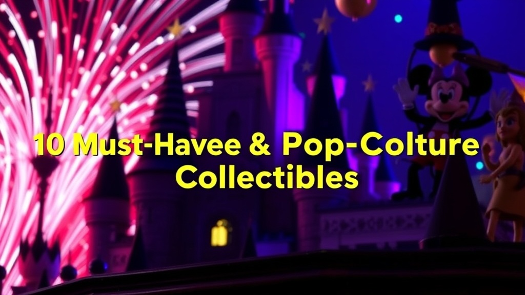10 Must-Have Disney & Pop Culture Collectibles You Need in Your Collection