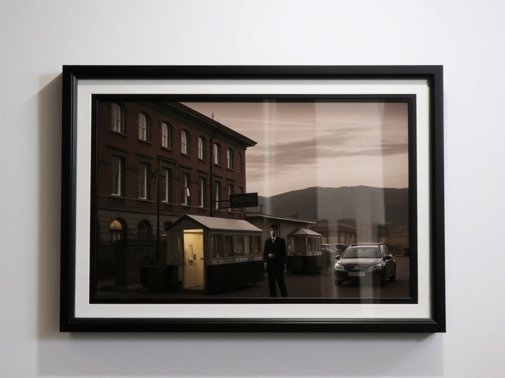 Framed limited edition movie still