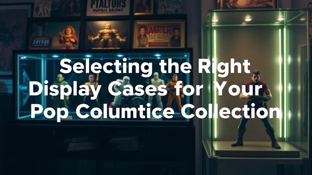 Selecting the Right Display Cases for Your Pop Culture Collection