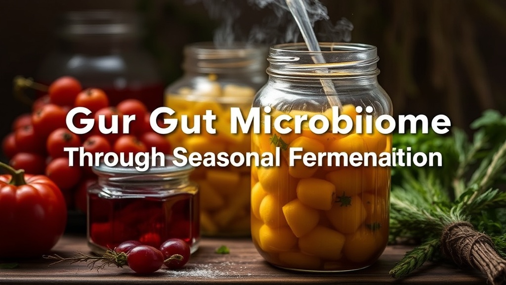 Nurturing Your Gut Microbiome Through Seasonal Fermentation