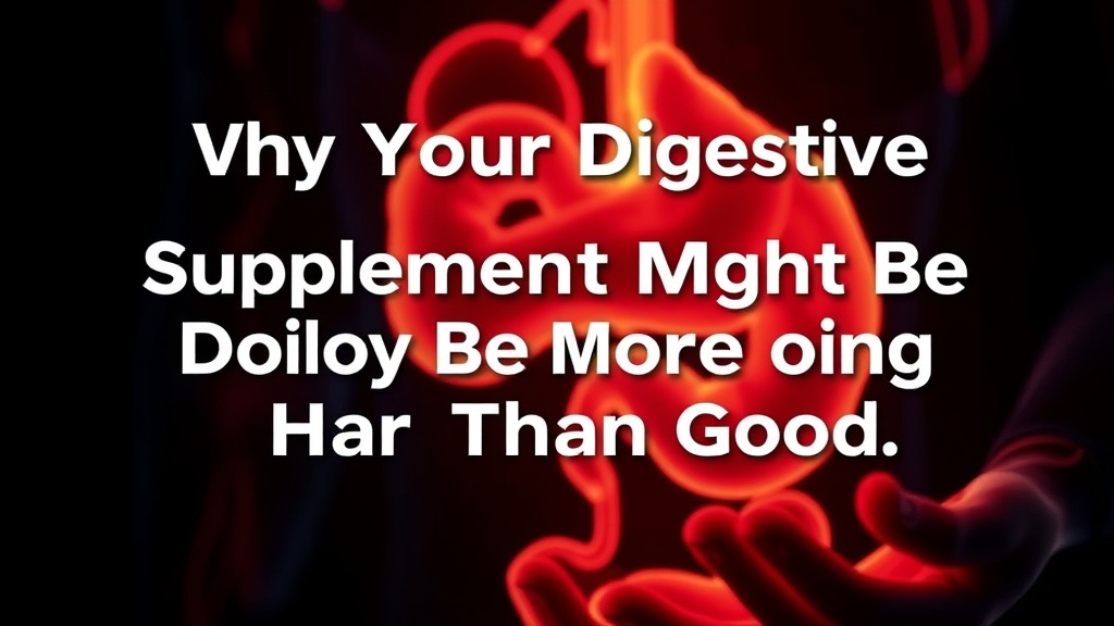 Why Your Digestive Enzyme Supplement Might Be Doing More Harm Than Good