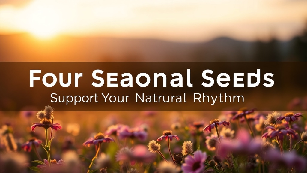 Four Seasonal Seeds to Support Your Natural Rhythm