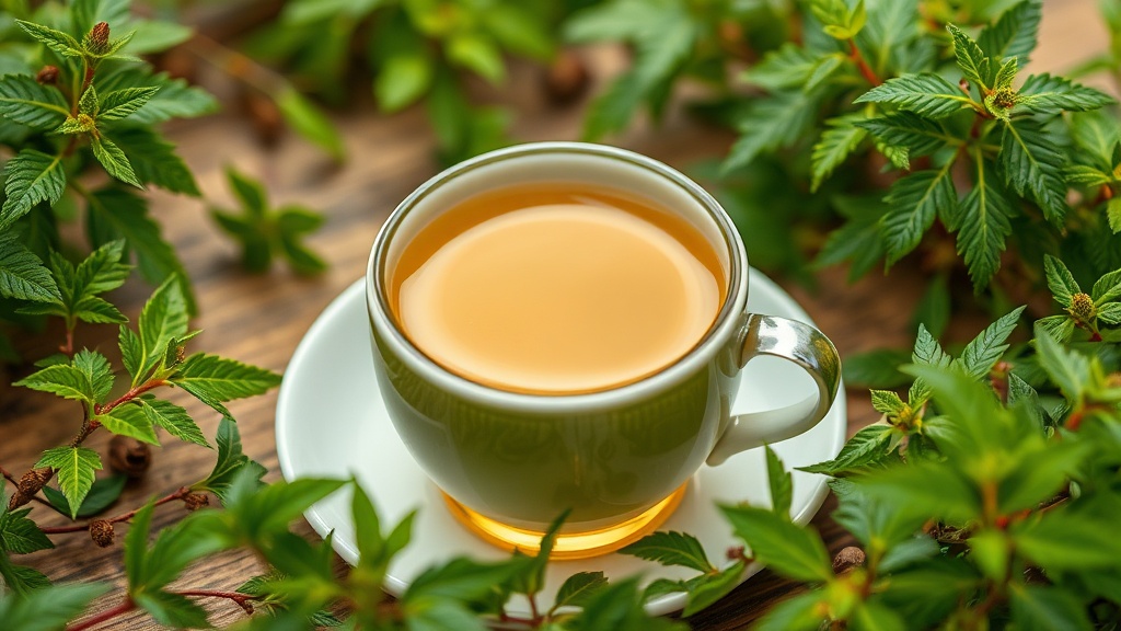 Nettle Tea for Seasonal Vitality