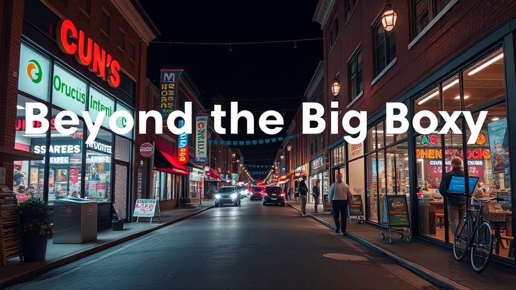 Beyond the Big Box: Finding and Frequenting Nepean's Independent Businesses