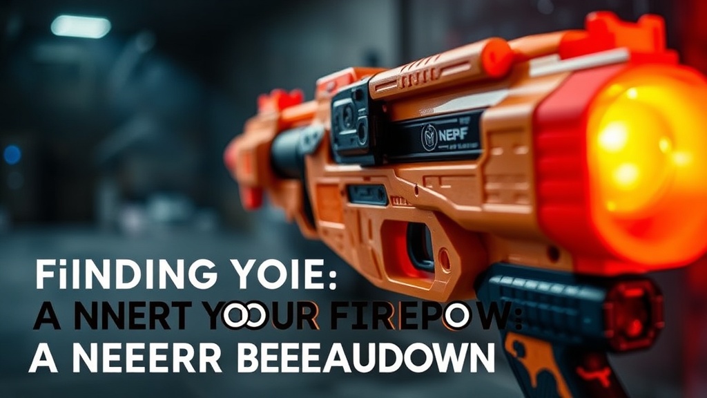 Finding Your Firepower: A Nerf Blaster Breakdown