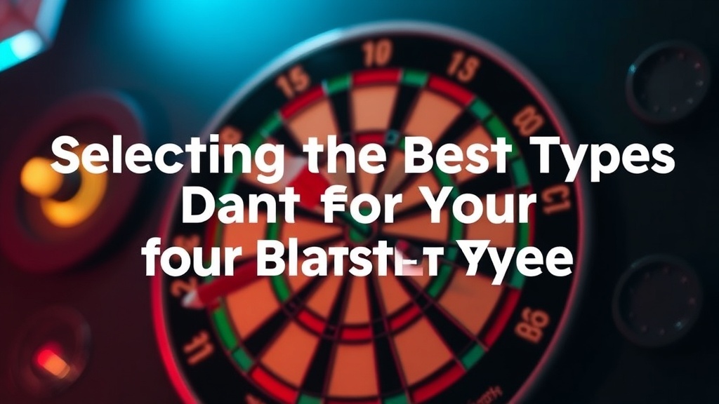 Selecting the Best Dart Types for Your Blaster Type