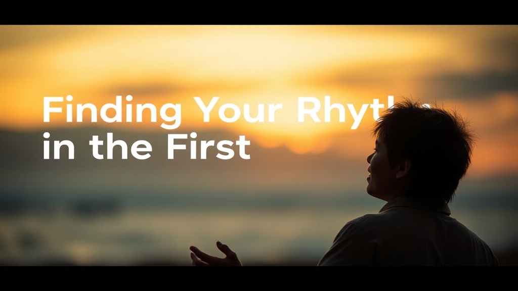 Finding Your Rhythm in the First Month of Fatherhood