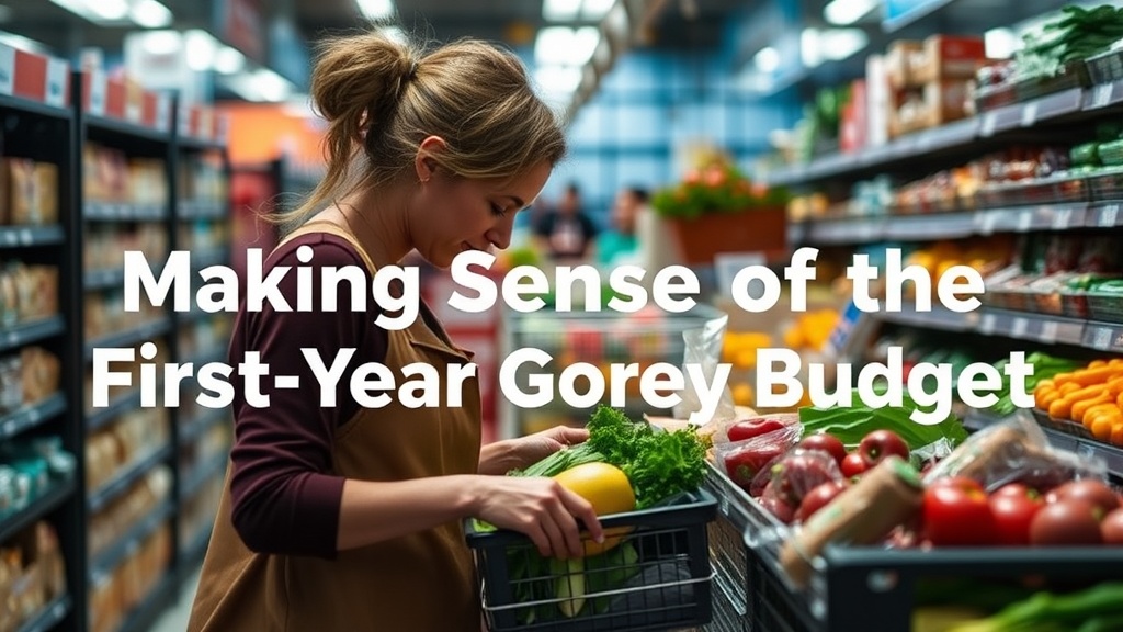 Making Sense of the First Year Grocery Budget