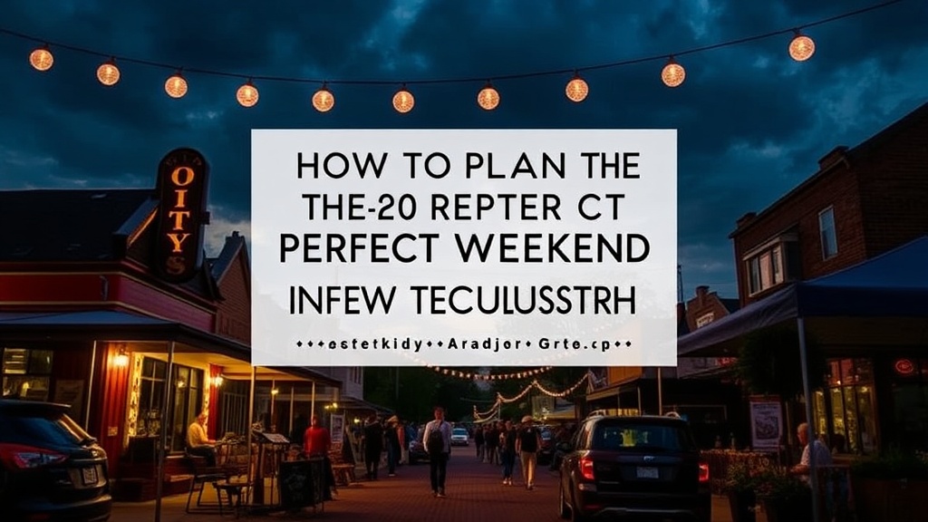 How to Plan the Perfect Weekend in New Tecumseth (Without Wasting Time or Missing the Good Stuff)