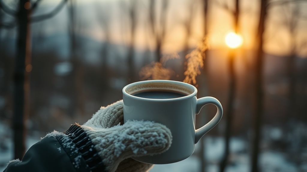 Keep Your Coffee Hot During Winter Walks