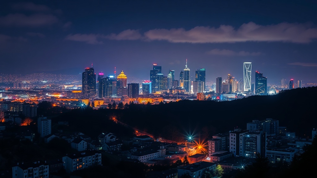 Managing Light Pollution and Color Balance in Night Scapes