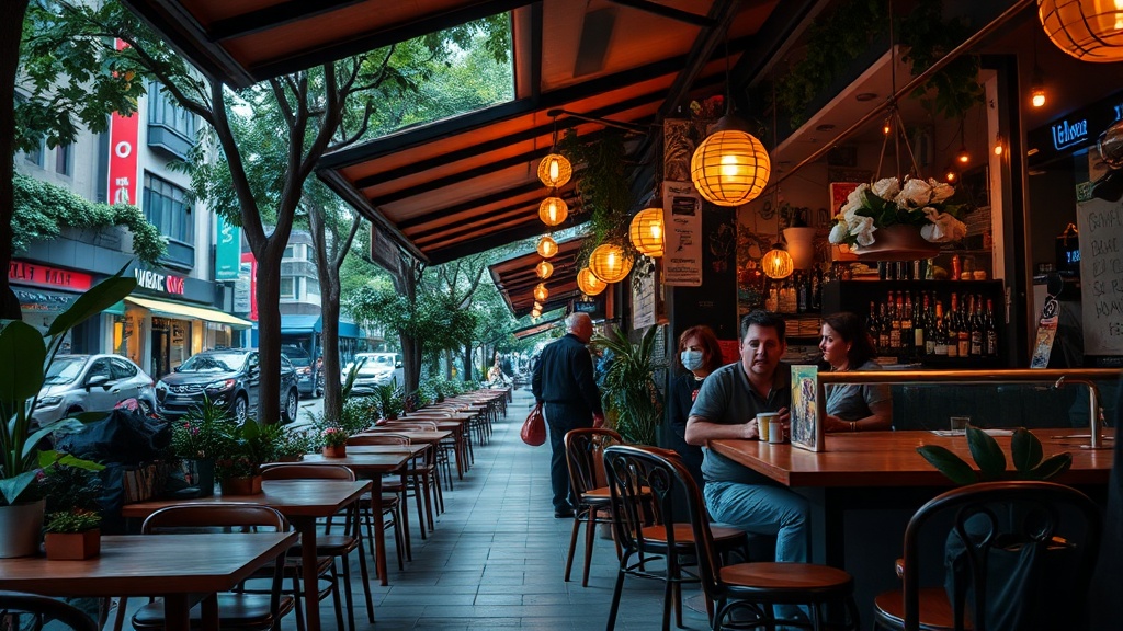 Finding Quiet Coffee Shops in Dense Urban Jungles