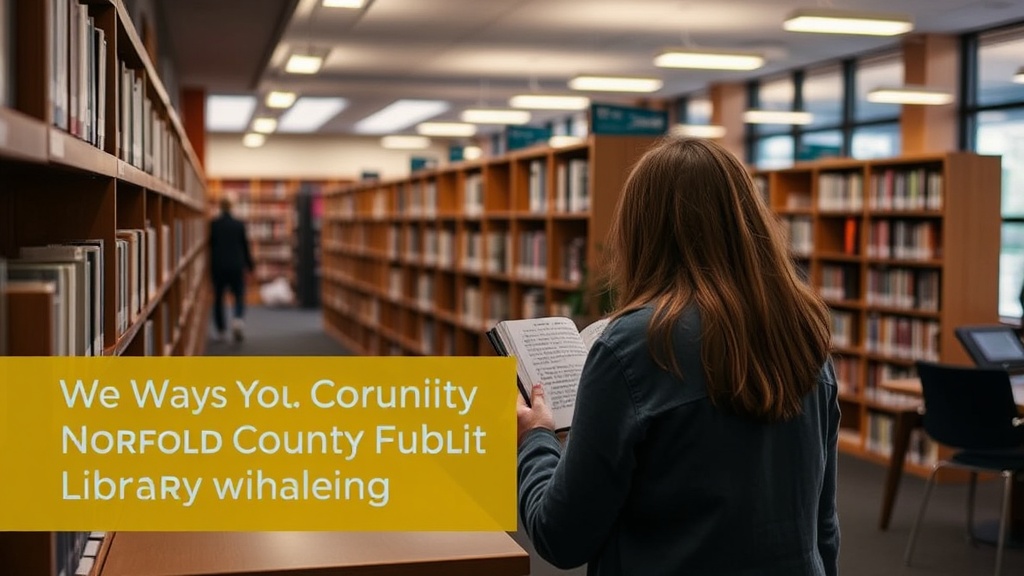 Ways to Access and Use Norfolk County Public Library Services