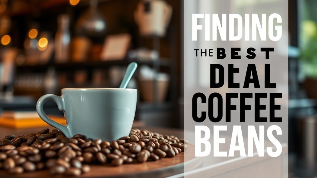 Finding the Best Local Coffee Beans