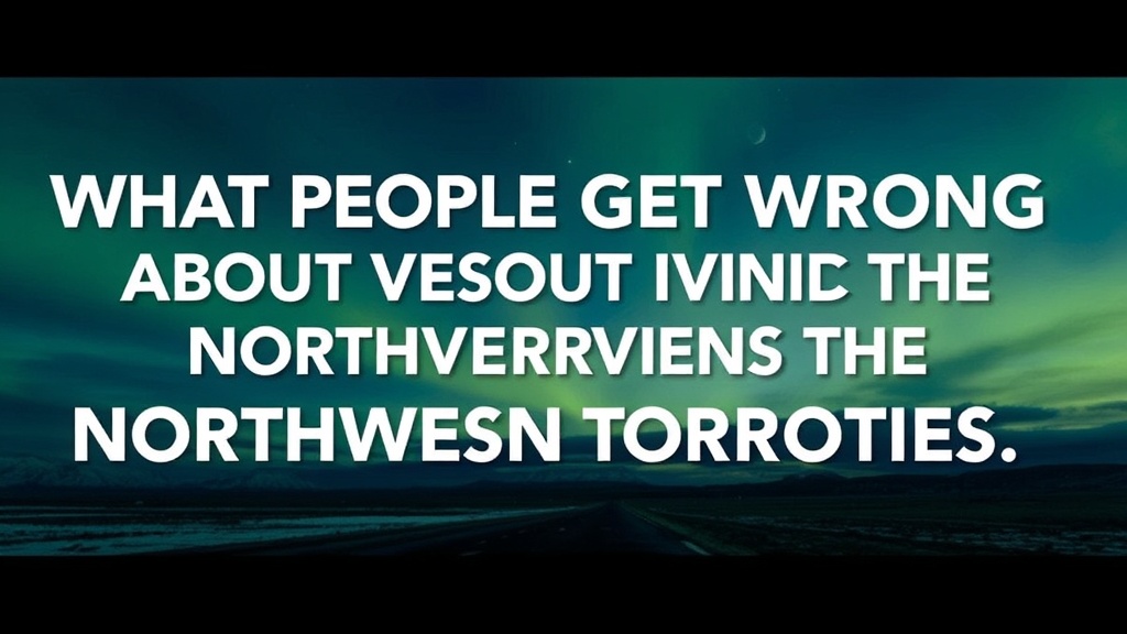 What People Get Wrong About Visiting the Northwest Territories (A Local Perspective)