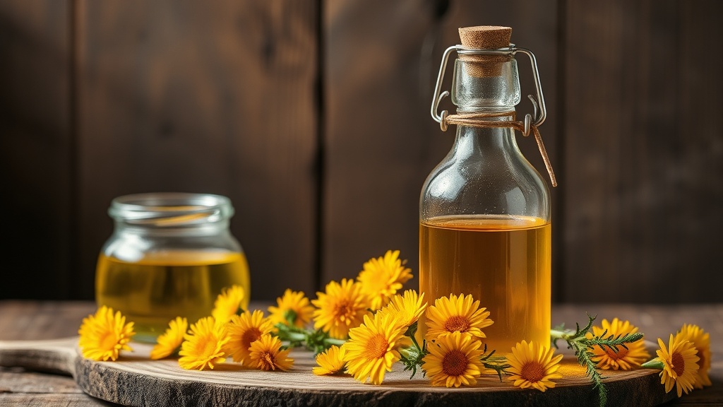 Brewing Your Own Calendula Infused Herbal Oils