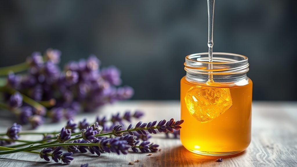Making Your Own Lavender Infused Honey at Home