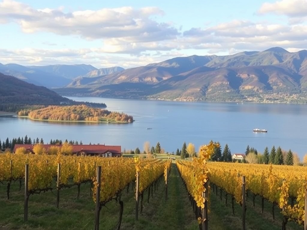 okanagan valley shoulder season vineyards fall colors fewer crowds calm lake