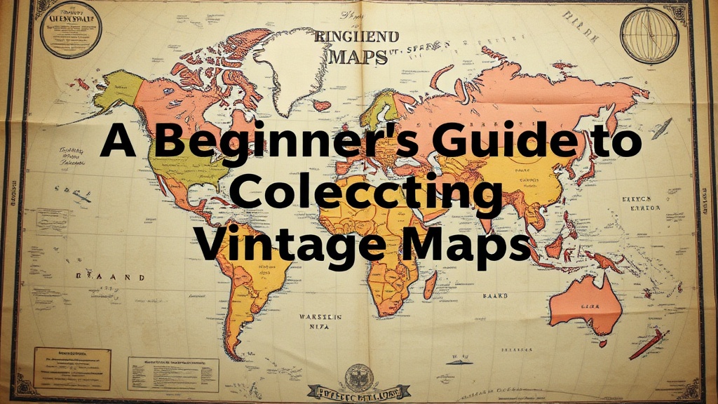 A Beginner's Guide to Collecting Vintage Maps