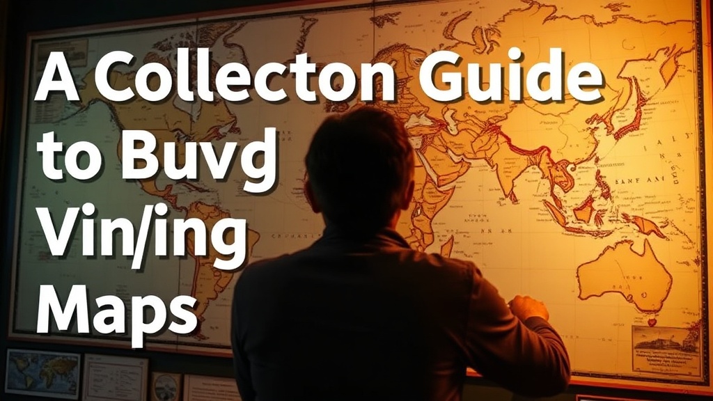 A Collector's Guide to Buying Vintage Maps