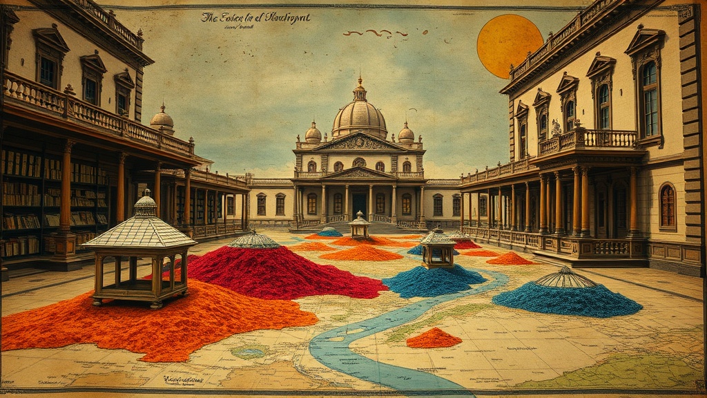 Forgotten Colors and Lost Pigments in Antique Cartography