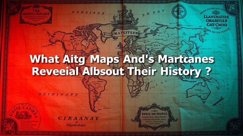 What Antique Map Margins and Cartouches Reveal About Their History