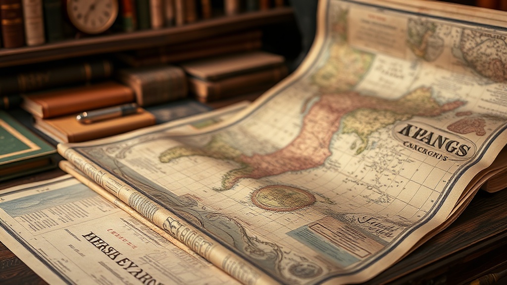 Why You Should Never Store Antique Maps Folded (And What to Do Instead)