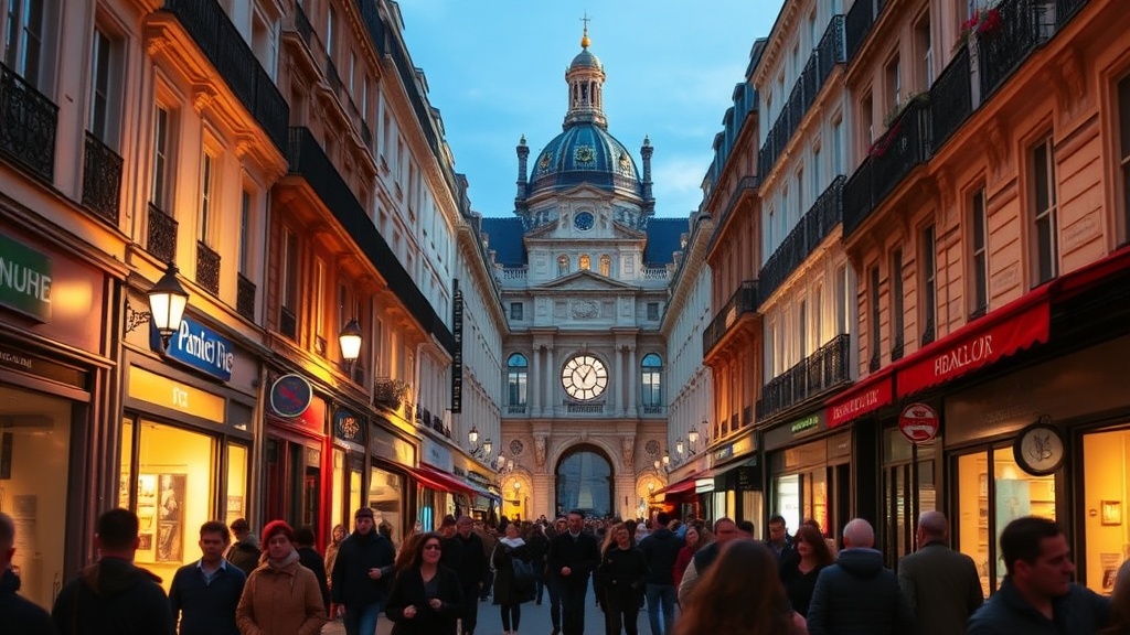 Avoiding the Crowds at Rue Saint-Paul