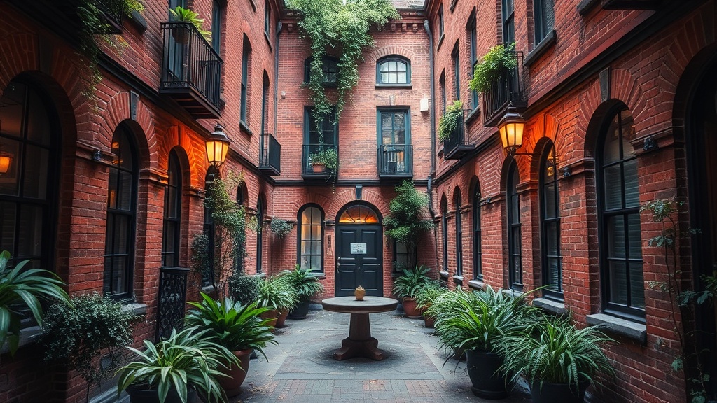 Finding the Best Hidden Courtyards in Old Montreal