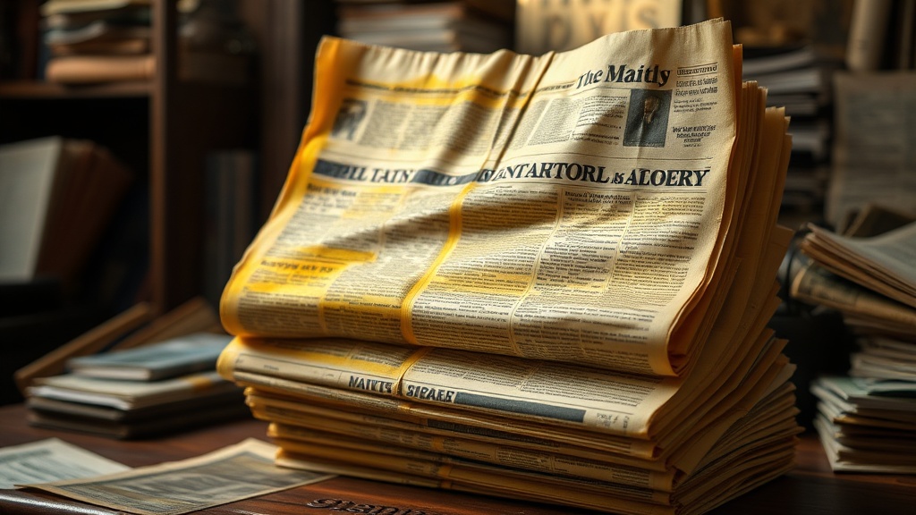 Why Your Old Newspapers Are Yellowing (And How to Stop It)