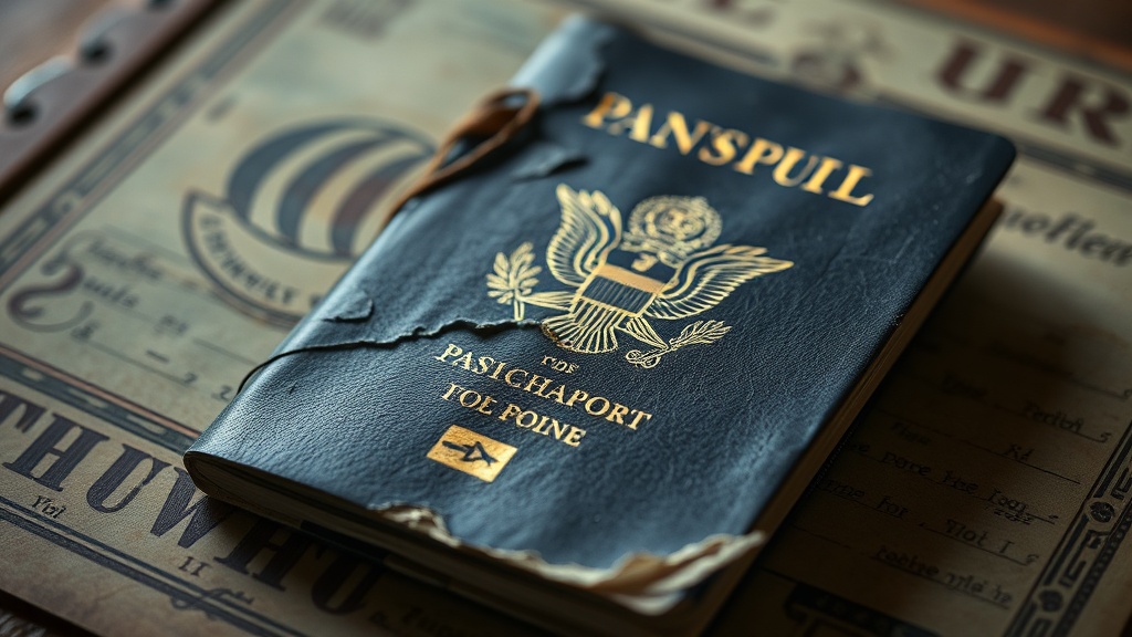 Can You Restore a Damaged Vintage Passport Without Ruining Its Value?