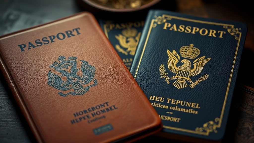 Forgotten Symbols and Hidden Emblems in Vintage Passports