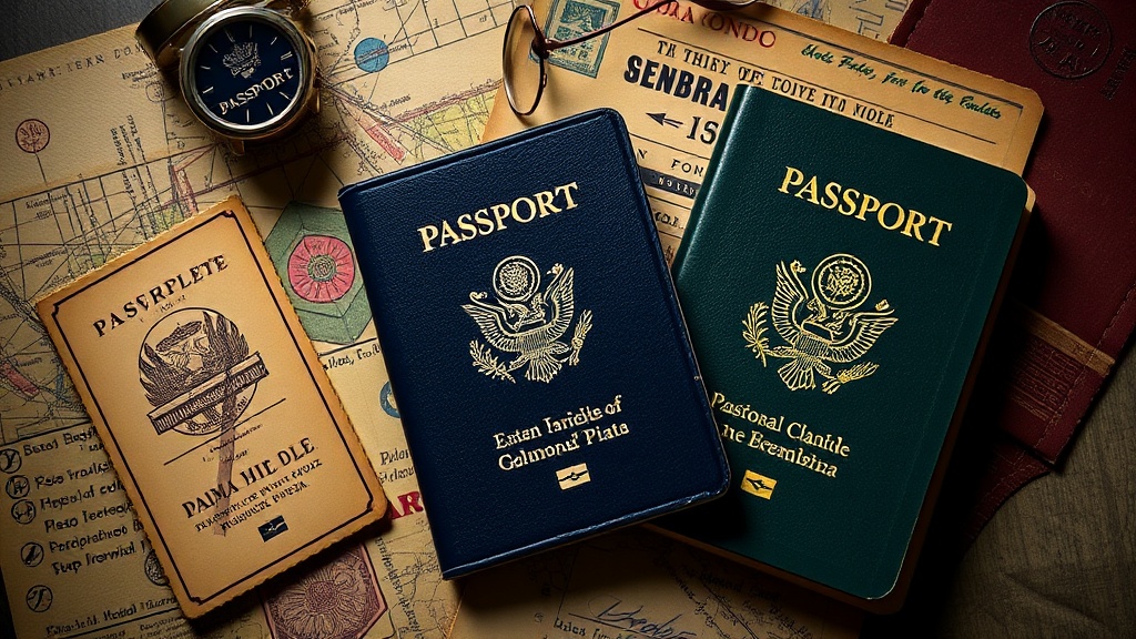 How to Shape a Vintage Passport Collection Around One Compelling Theme