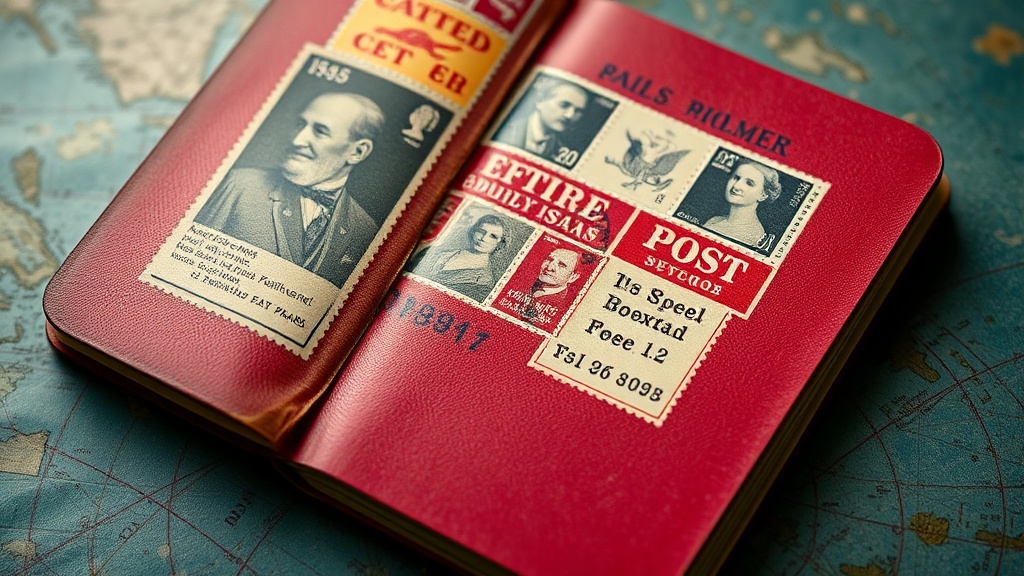 Should You Ever Remove Stamps from Inside a Vintage Passport?