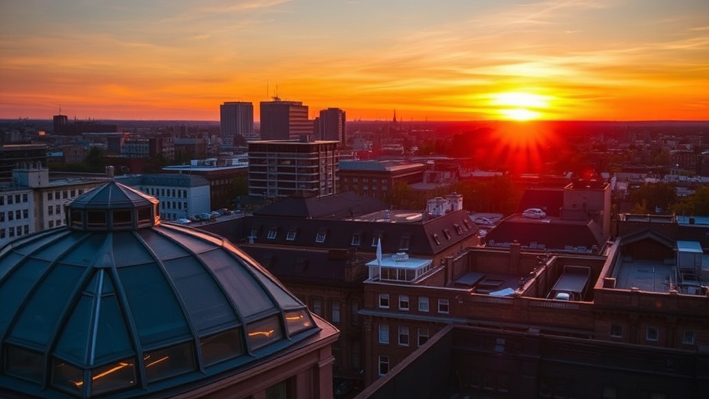 Sunset Views and Rooftop Vibes in Old Montreal