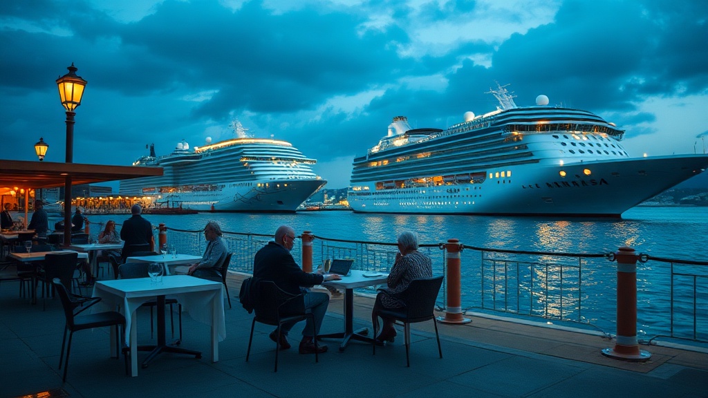 Finding a Quiet Table When the Cruise Ships Dock
